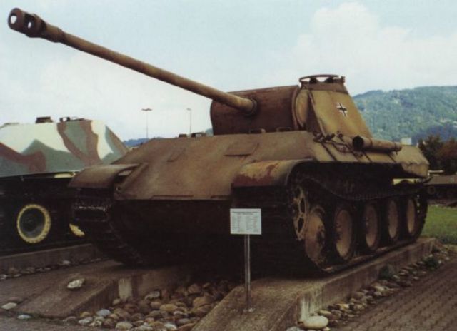 Panther Ausf. A expuesto en el Swiss Army Tank