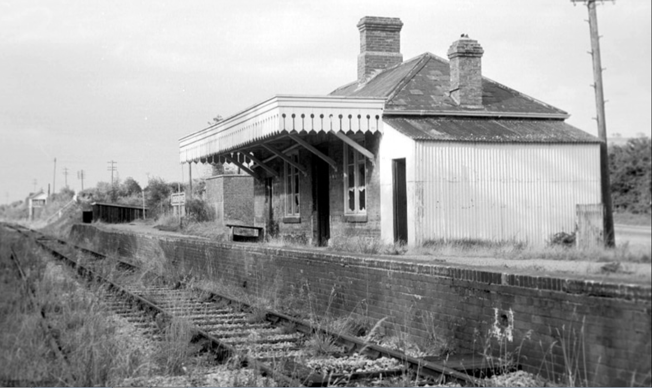La antigua estación de Ogbourne St. George, hoy desaparecida