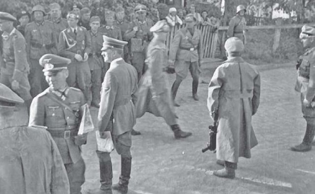 Rommel, junto a Hitler durante la campaña de Polonia. Septiembre de 1939