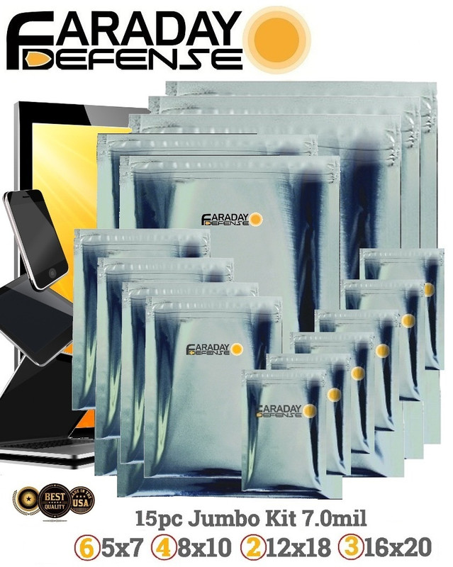 ESD EMP 3.0MIL Thick Material 4 Yards X 36/" Survivalists Preppers Faraday Cage