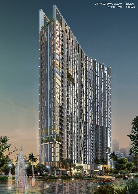 Surabaya Grand Sungkono Lagoon Mixed Use 1 X 34 Fl 1 X 48 Uc 1 X 54 2 X 34 Fl