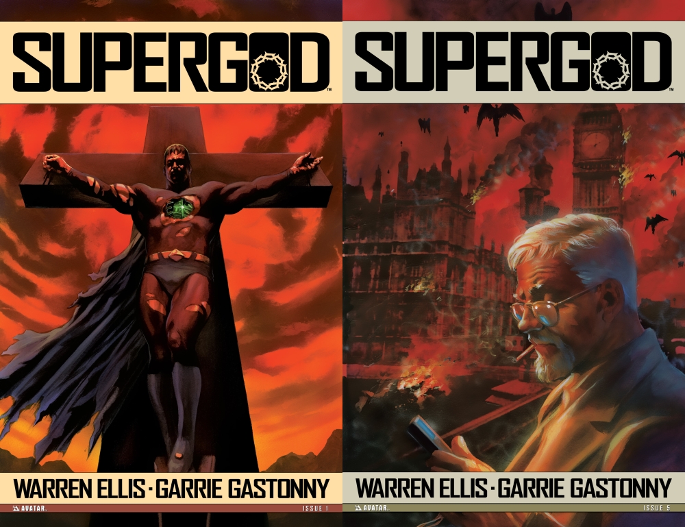 Warren Ellis' Supergod #1-5 (2009-2010) Complete