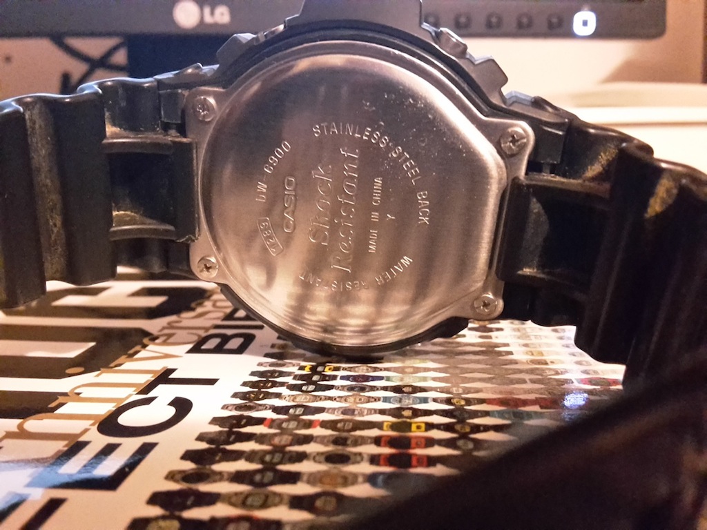 g shock dw 6900 battery type