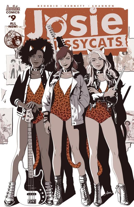 Josie & the Pussycats #1-9 (2016-2017) Complete
